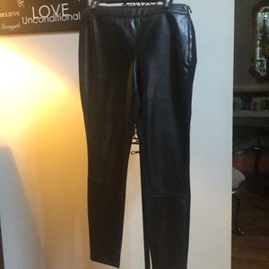 White House Black Market Vegan Leather Leggings